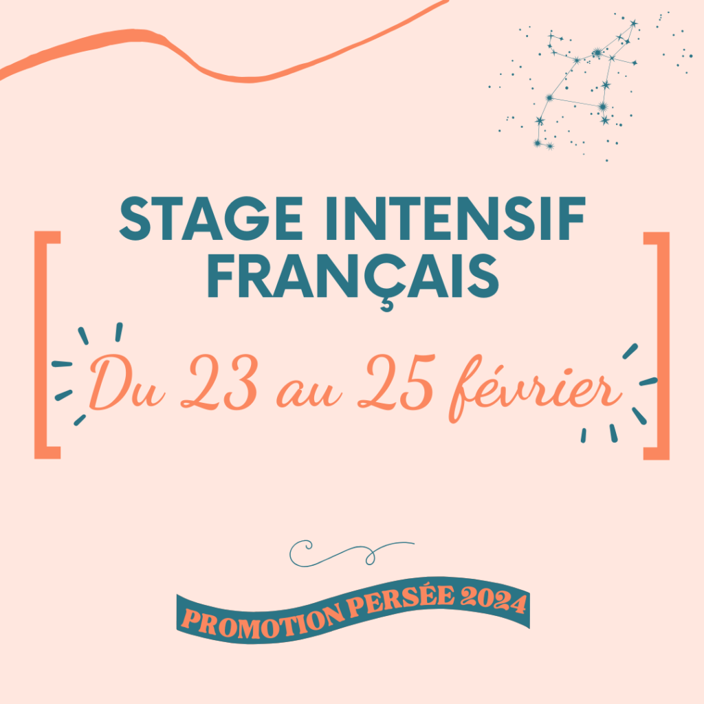 Stage intensif de français | CRPE 2024