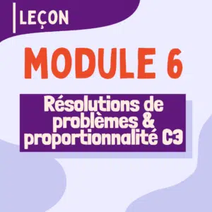 06 - Résolution de problèmes et proportionnalité au cycle 3