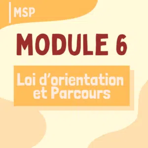 06 - Loi d'orientation I Parcours