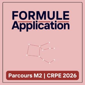 Formule Application - CRPE 2026