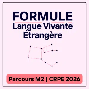 Formule Langue Vivante Étrangère – CRPE 2026