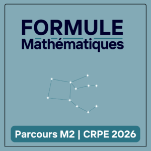 Formule mathématiques - CRPE 2026