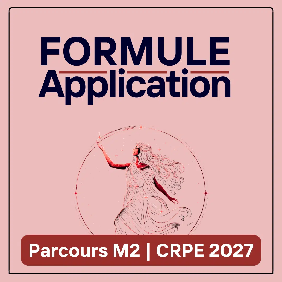 Formule Application M2 – CRPE 2027