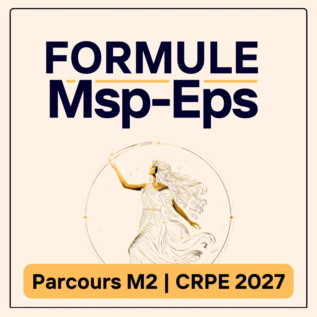 Formule MSP-EPS M2 – CRPE 2027